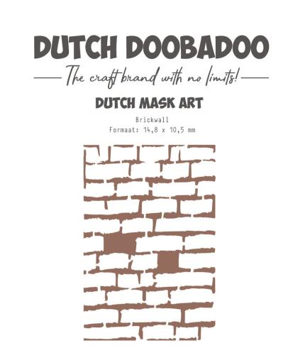 Dutch Doobadoo - Schablone A6 "Brickwall" Stencil - Dutch Mask Art
