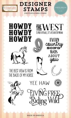 Carta Bella - Stempelset "Howdy Howdy Howdy" Clear Stamps