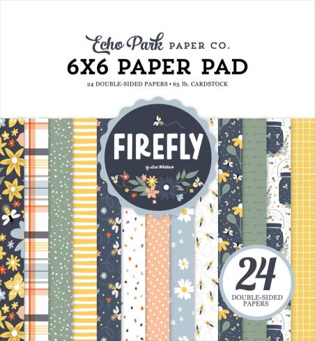 Echo Park - Designpapier "Firefly" Paper Pack 6x6 Inch - 24 Bogen