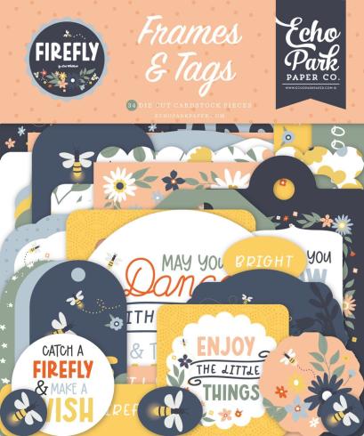 Echo Park - Stanzteile & Anhänger "Firefly" Frames & Tags 