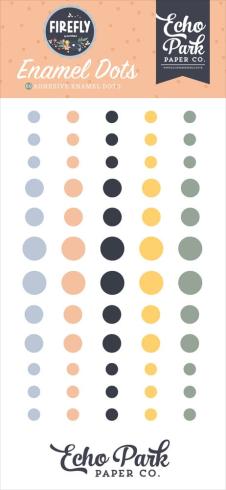 Echo Park - Enamel Dots "Firefly" 60 Stück