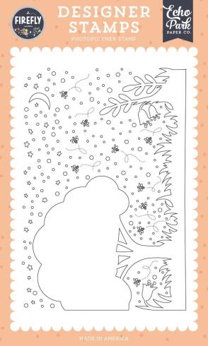 Echo Park - Stempelset "Firefly Night Scene" Clear Stamps