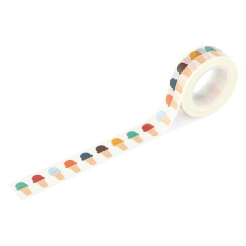 Echo Park - Decorative Tape "Ice Cream Cone" Washi Tape 