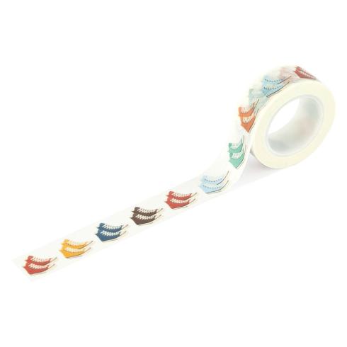 Echo Park - Decorative Tape "Summer Sneakers" Washi Tape 