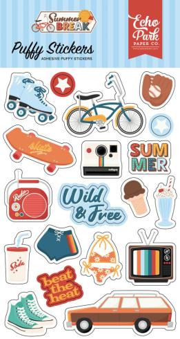 Echo Park - Aufkleber "Summer Break" Stickers