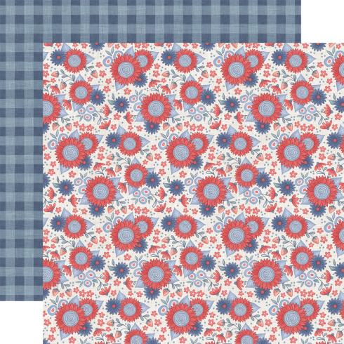 Echo Park - Designpapier "Yankee Doodle" Collection Kit 12x12 Inch - 12 Bogen