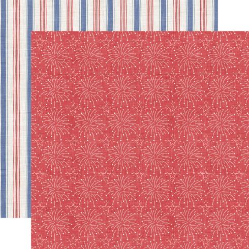 Echo Park - Designpapier "Yankee Doodle" Collection Kit 12x12 Inch - 12 Bogen
