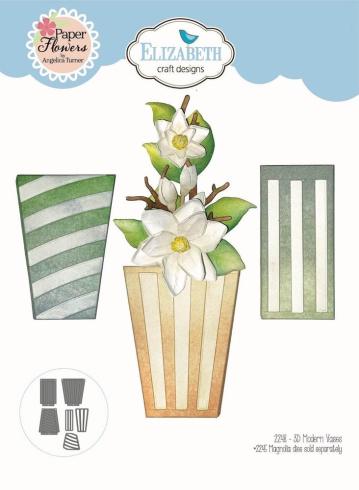 Elizabeth Craft Designs - Stanzschalone "3D Modern Vases" Dies