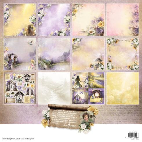 Studio Light - Designpapier "Growing & Blooming" Paper Pack 20,3x20,3 cm - 12 Bogen