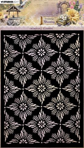 Studio Light - Schablone "Celestial Flowers" Stencil  