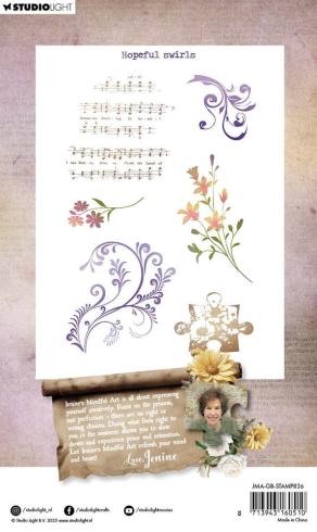 Studio Light - Stempelset "Hopeful Swirls" Clear Stamps