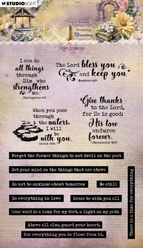 Studio Light - Stempelset "Give Thanks" Clear Stamps