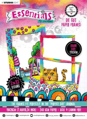 Art By Marlene - Stanzteile "Frames" Essentials Die Cuts Paper Block