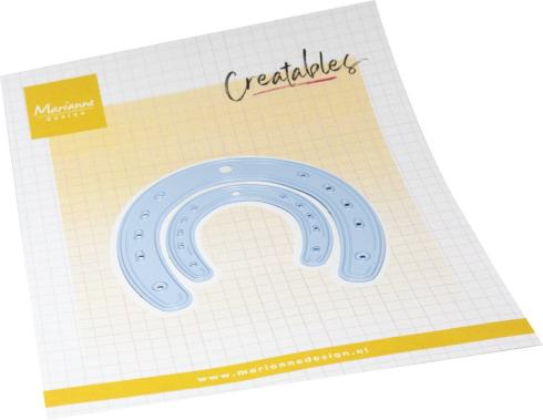 Marianne Design - Präge- und Stanzschablone "Horseshoes" Creatables Dies