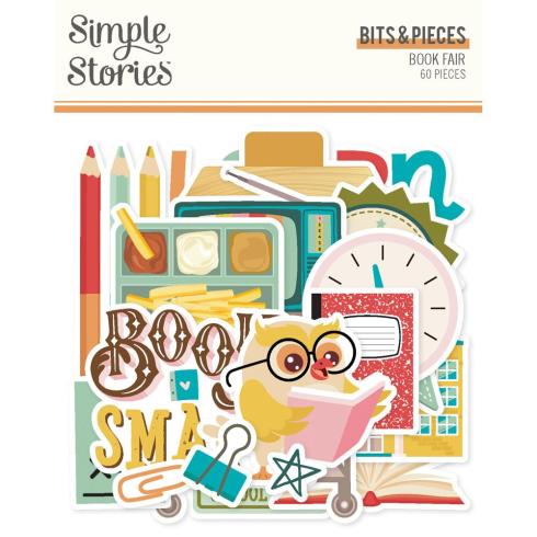 Simple Stories - Stanzteile "Book Fair" Bits & Pieces 