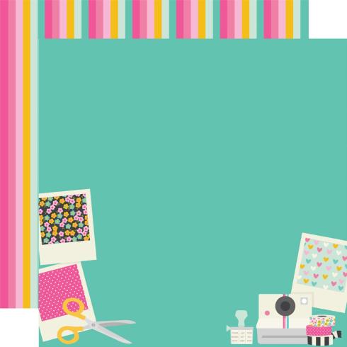 Simple Stories - Collections Kit "Crafty Babe" 12 Bogen Designpapier