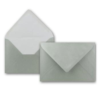 Briefumschlag DIN C6 120g/m² oF Nassklebung in perl-silber