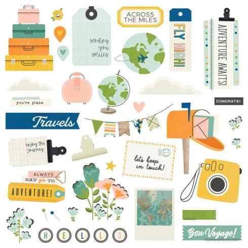 Simple Stories - Cards Kit "Happy Travels"