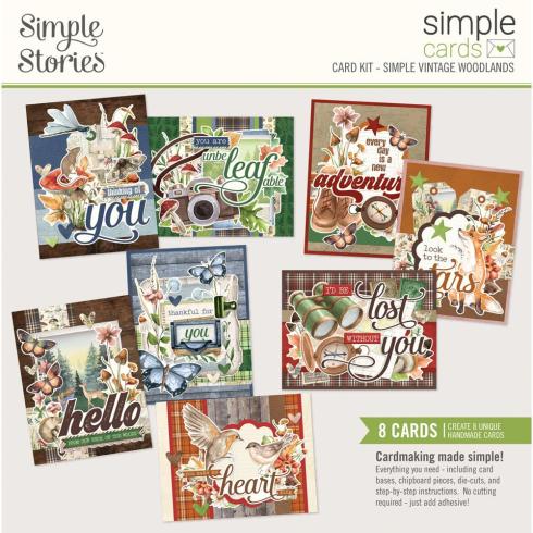 Simple Stories - Cards Kit "Vintage Woodlands"