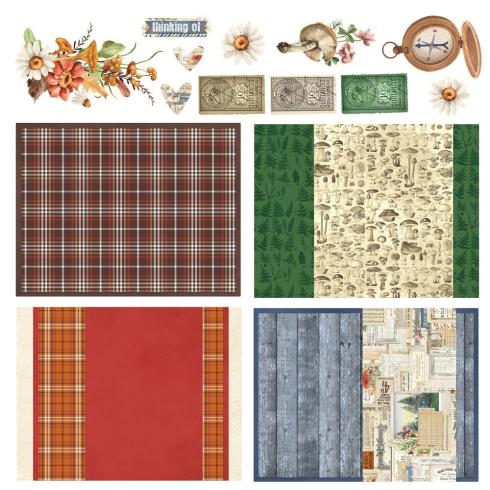 Simple Stories - Cards Kit "Vintage Woodlands"