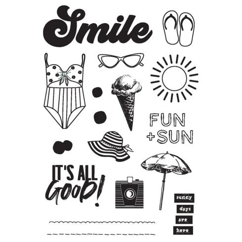 Simple Stories - Stempelset "Sunny Days" Clear Stamps 