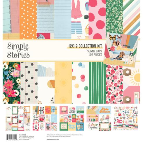 Simple Stories - Collections Kit "Sunny Days" 12 Bogen Designpapier