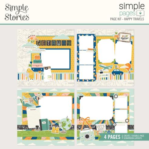 Simple Stories - Pages Kit "Happy Travels"