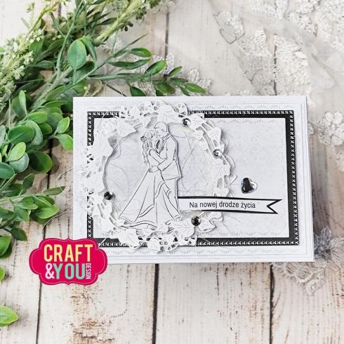 Craft & You Design - Stanzschablone "Rectangles Base Decorative Stiches" Dies
