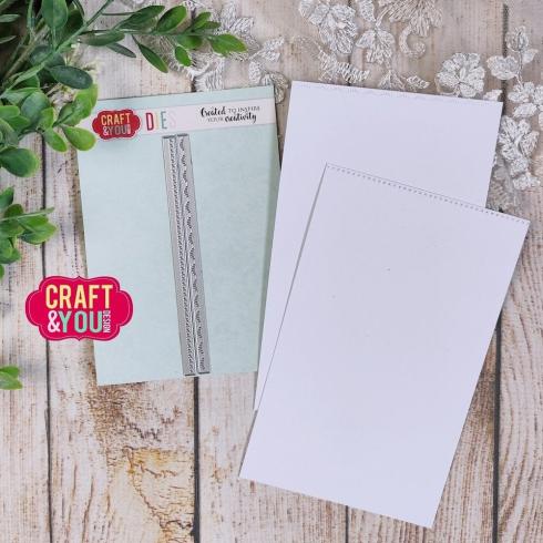 Craft & You Design - Stanzschablone "Small Borders Decorative Stiches" Dies