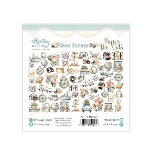 Mintay Papers - Stanzteile "Bon Voyage" Die Cuts