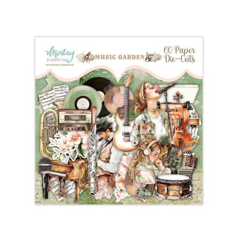 Mintay Papers - Stanzteile "Music Garden" Die Cuts