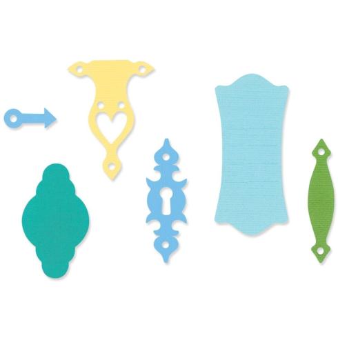 Sizzix - Stanzschablone "Journal Hardware" ScoreBoards Dies