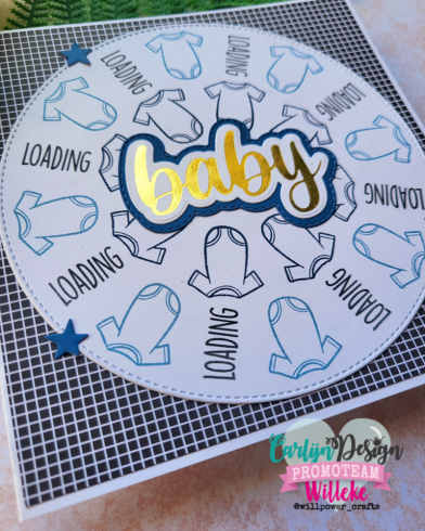 Carlijn Design "Baby Baby" Hot Foil  