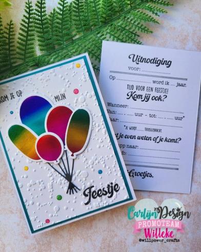 Carlijn Design "Small Balloons" Hot Foil  