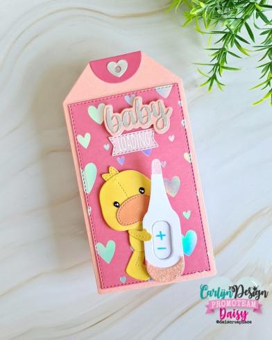 Carlijn Design - Stanzschablone "Baby baby" Dies 