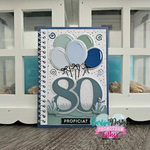 Carlijn Design - Stanzschablone "Small Balloons" Dies 