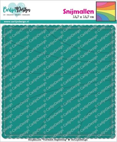 Carlijn Design - Stanzschablone "Square Rainbow" Dies 