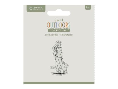 Crafters Companion - Stempel "Scenic Route" Clear Stamps