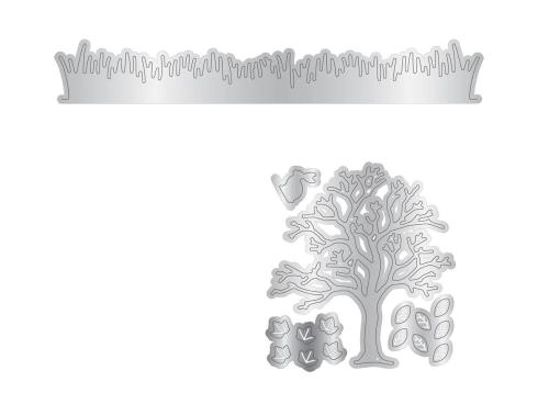 Crafters Companion - Stanzschablone "Natures Surroundings" Dies