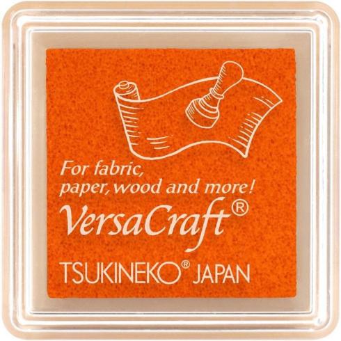 Tsukineko - VersaCraft Small Ink Pad "Navel Orange" Pigment Stempelkissen