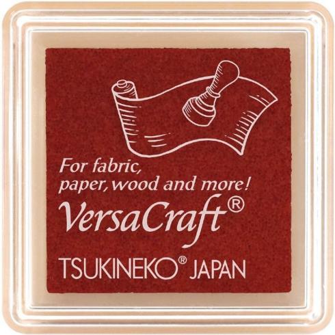 Tsukineko - VersaCraft Small Ink Pad "Cherry Red" Pigment Stempelkissen