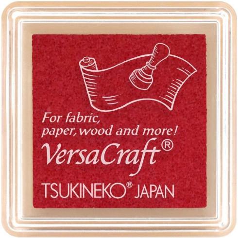 Tsukineko - VersaCraft Small Ink Pad "Ruby" Pigment Stempelkissen