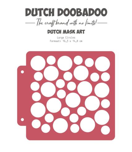 Dutch Doobadoo - Schablone A5 "Large Circle" Stencil - Dutch Mask Art