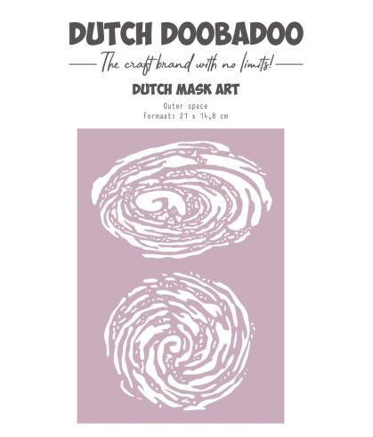 Dutch Doobadoo - Schablone A5 "Outer Space" Stencil - Dutch Mask Art