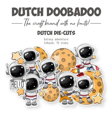 Dutch Doobadoo - Stanzteile "Galaxy Adventure" Die Cuts