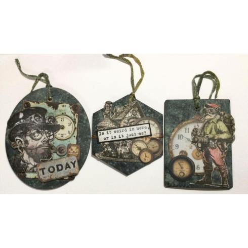 IndigoBlu - Gummistempel Set "Mr Mister" A6 Rubber Stamp