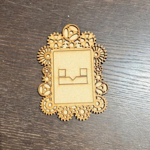 IndigoBlu - Holzteile "Steampunk Frame (2)" Woodology