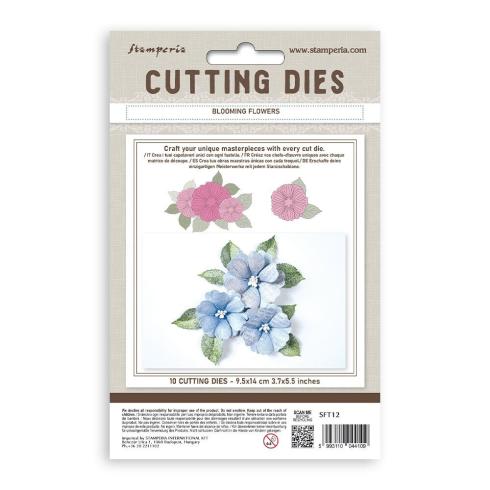 Stamperia - Stanzschablone "Blooming Flowers" Dies