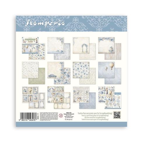 Stamperia - Designpapier "Timeless" Paper Pack 12x12 Inch - 10 Bogen