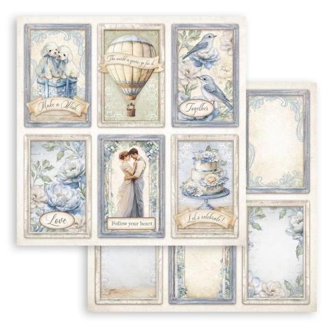 Stamperia - Designpapier "6 Cards" Paper Sheets 12x12 Inch - 10 Bogen